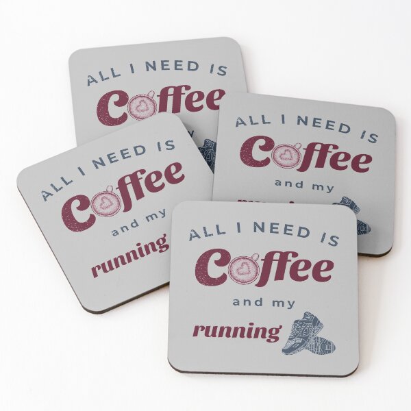 Item preview, All I need is coffee and my running shoes designed and sold by grinta2021.