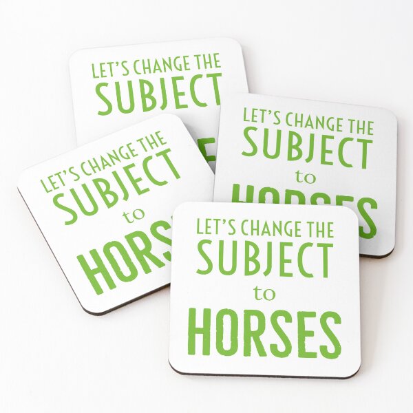 Item preview, Let's change the subject to horses designed and sold by Gingatoo.