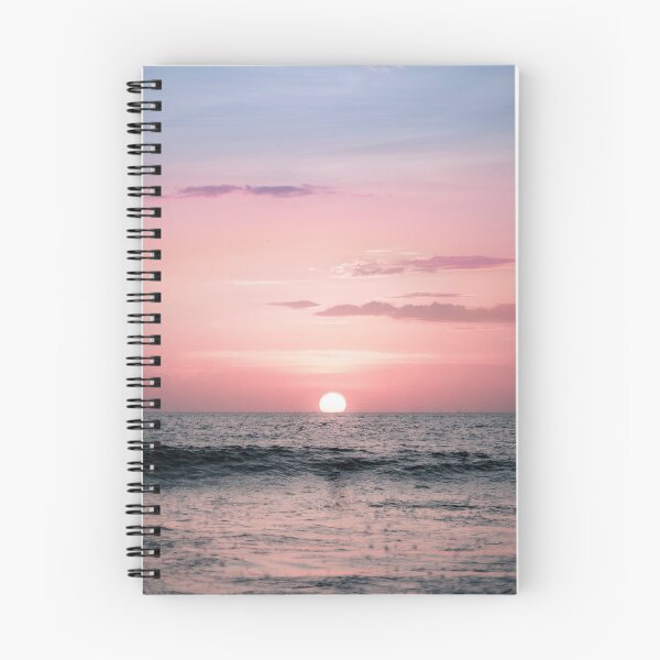 Item preview, Pink evening sky over the ocean,sunset designed and sold by DeVeauDesign.
