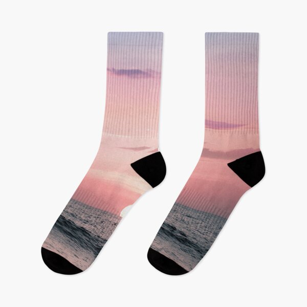 Item preview, Pink evening sky over the ocean,sunset designed and sold by DeVeauDesign.