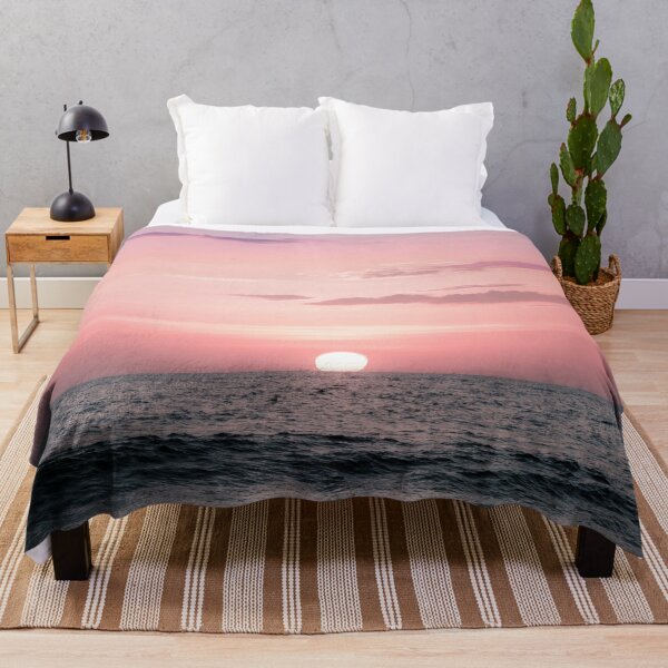 Item preview, Pink evening sky over the ocean,sunset designed and sold by DeVeauDesign.