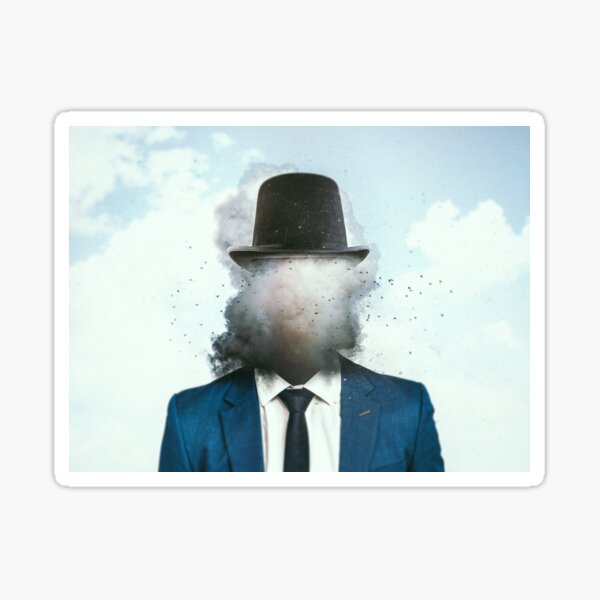 Cloudy Sticker