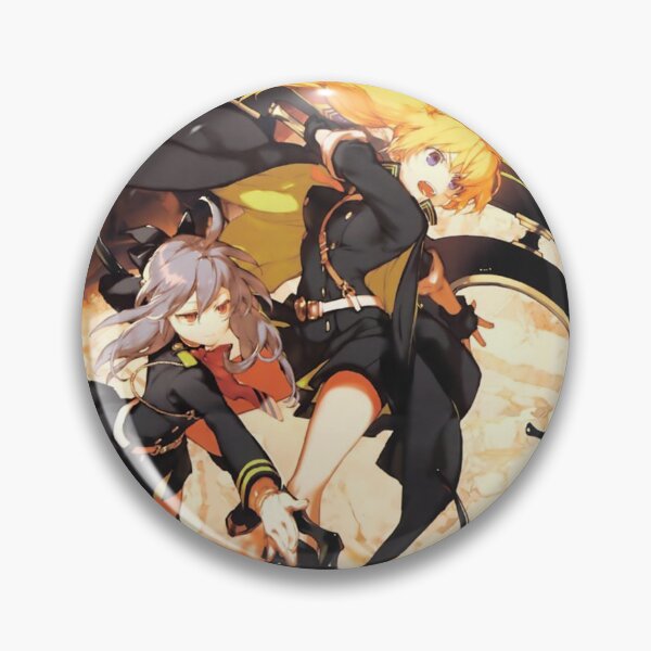 Item preview, Owari no Seraph Shinoa Hiragi and Mitsuba Sangu Spread designed and sold by thePeachPit.