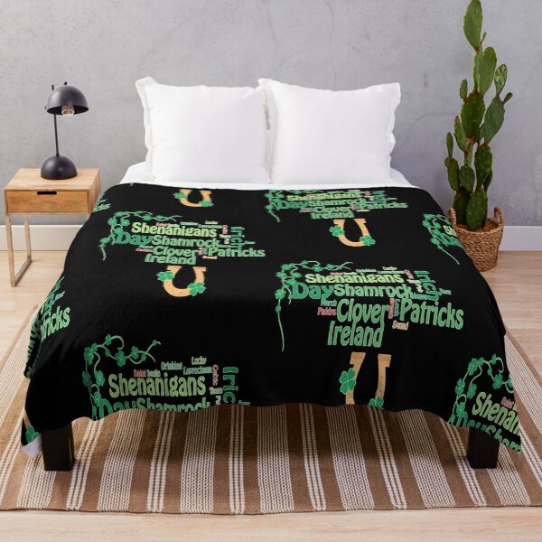 Item preview, Luck of the Irich, St. Paddys Day, Let The Shenanigans Begin, Lucky Shamrock Irish Culture , Shenanigans Squad  designed and sold by Adri Barnard.