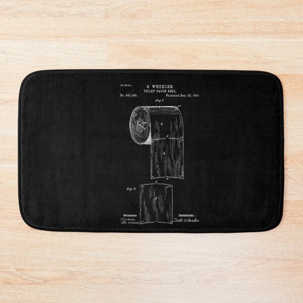 Item preview, Toilet Paper Patent / Bathroom Art designed and sold by anodyle.