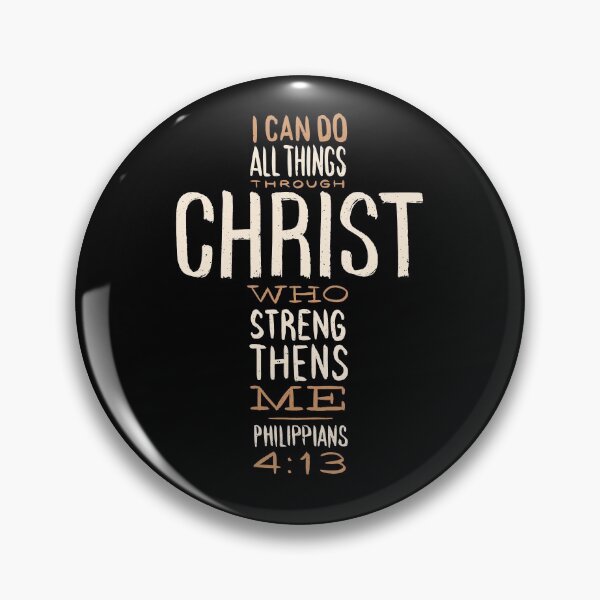 Item preview, Christian Quote I Can Do All Things Through Christ Who Strengthens Me designed and sold by SebleTam.