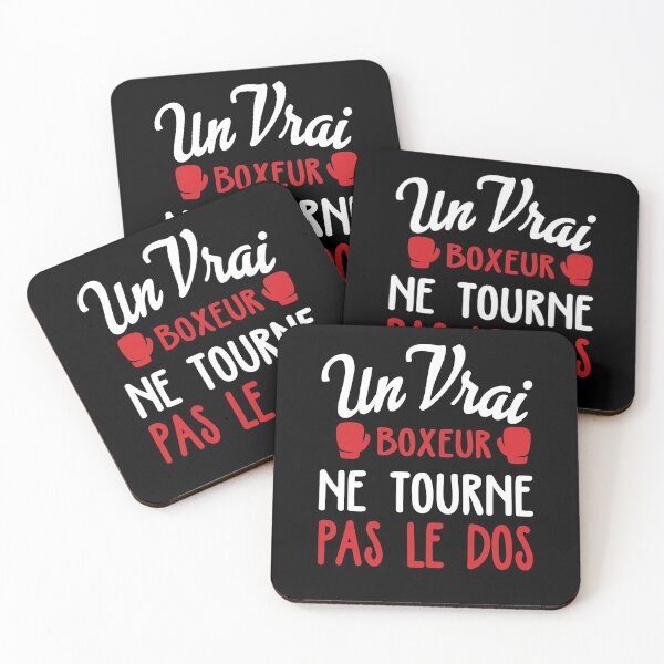 Item preview, A real boxer does not turn his back sport humor designed and sold by joozybart.