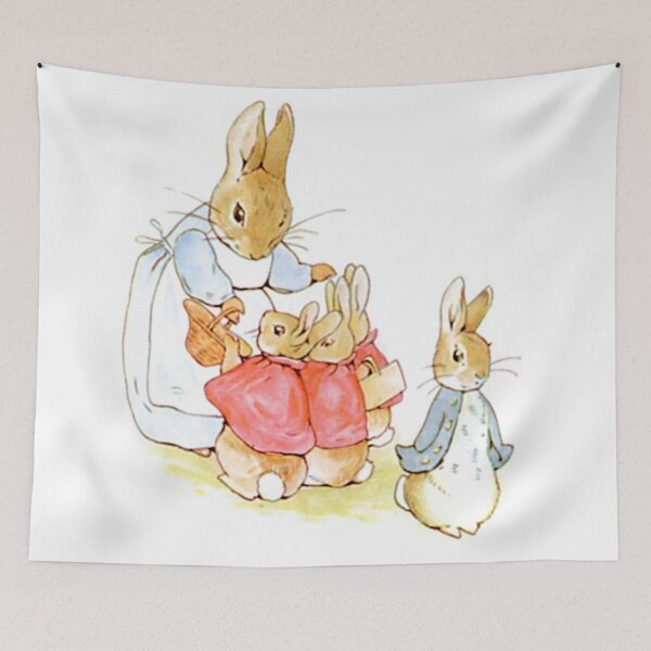 Artikelvorschau, Beatrix Potter – Peter mit Familie entworfen und verkauft von QualitySolution.