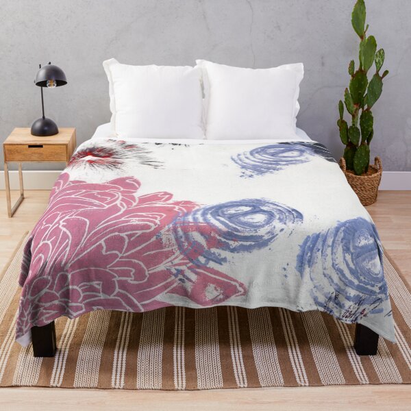 Item preview, dalias rosas y negras: grabado designed and sold by kosarandrea.