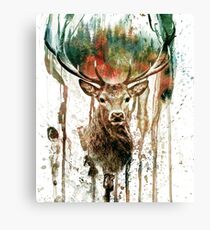 Hirsch Leinwanddruck