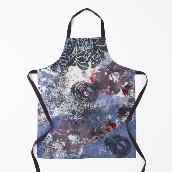 Item preview, black dahlias and apples designed and sold by kosarandrea.