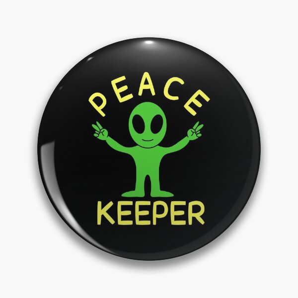 Item preview, Peace Keeping Alien designed and sold by Milasneeze.