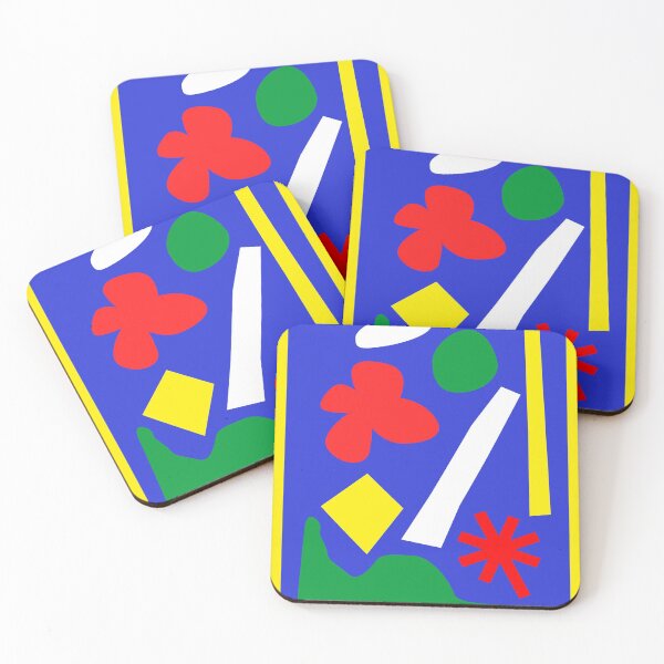 Item preview, Primary colord Objects - minimal abstract simple retro circle geometric primary colors designed and sold by TeuntjeFleur.