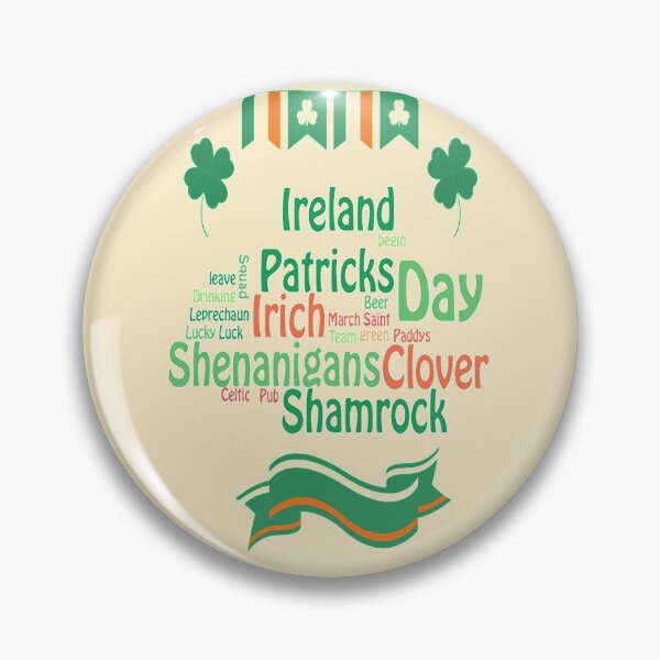 Item preview, Four Leave Clover,St Paddys Day, Let The Shenanigans Begin, Lucky Shamrock Irish Culture, Shenanigans Squad   designed and sold by Adri Barnard.