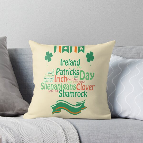Item preview, Four Leave Clover,St Paddys Day, Let The Shenanigans Begin, Lucky Shamrock Irish Culture, Shenanigans Squad   designed and sold by Adri Barnard.