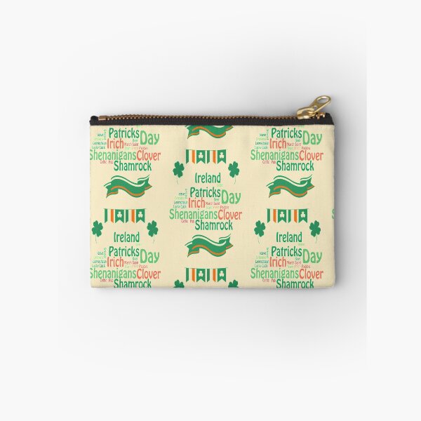 Item preview, Four Leave Clover,St Paddys Day, Let The Shenanigans Begin, Lucky Shamrock Irish Culture, Shenanigans Squad   designed and sold by Adri Barnard.
