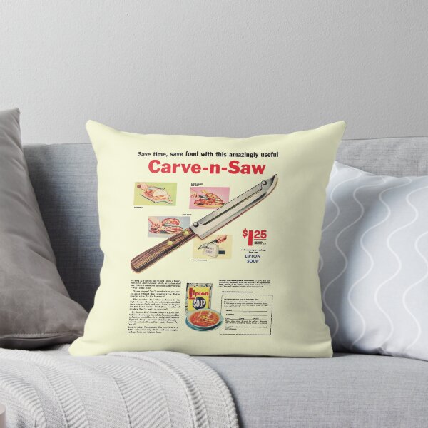 Item preview, CARVE N SAW KNIFE ADVERT - "SAWS BONES!" designed and sold by ThrowbackAds.