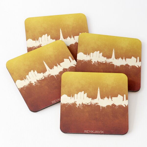Item preview, Horizonte de Reykjavík, Islandia designed and sold by ArtPrints.