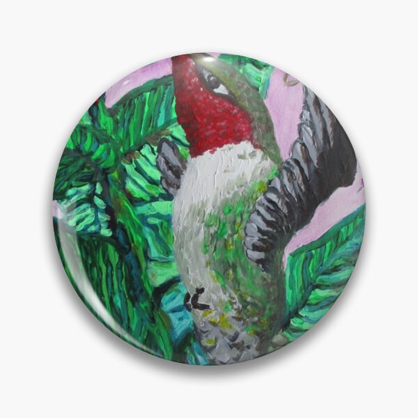 Item preview, Ruby Throated Hummingbird designed and sold by RudyYoder.
