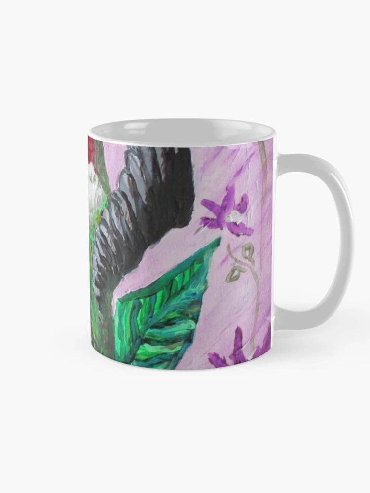 Thumbnail 3 of 6, Coffee Mug, Ruby Throated Hummingbird designed and sold by RudyYoder.