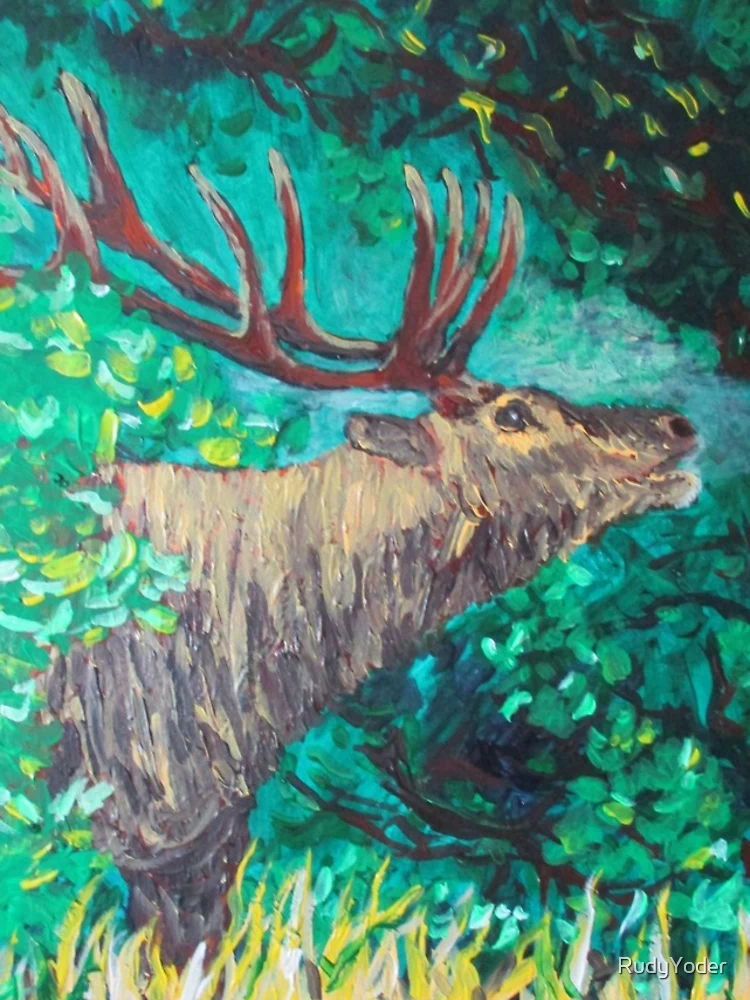 Thumbnail 4 of 4, iPhone Case, Elk Bugle designed and sold by RudyYoder.