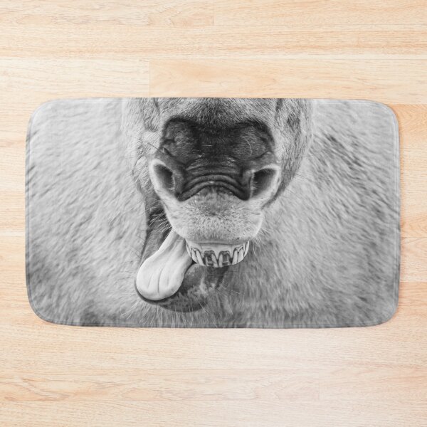 Item preview, Yawning horse, sticking tongue out designed and sold by Melissa Peltenburg.