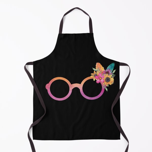 Item preview, Round Eyeglasses With A Flower And Feather Bouquet designed and sold by Primroaddesigns.