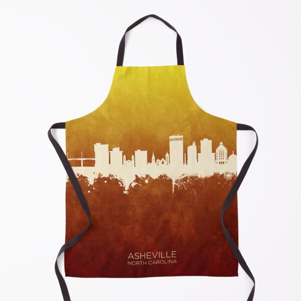 Item preview, Asheville North Carolina Skyline designed and sold by ArtPrints.