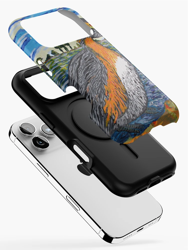 Thumbnail 2 of 4, iPhone Case, Horned Grebe designed and sold by RudyYoder.