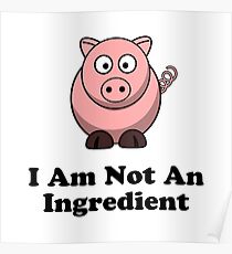 Ingredient Pig Poster