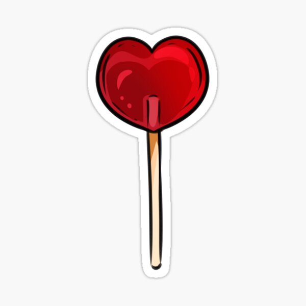 Item preview, Heart Lollypop designed and sold by oixxo.