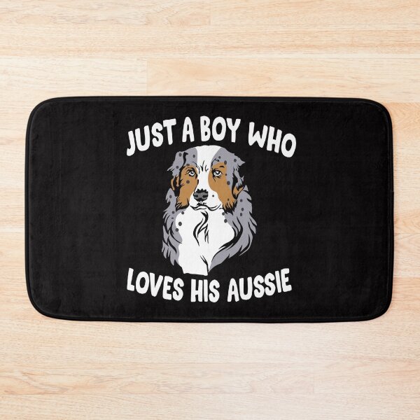 Item preview, Australian Shepherd  dog lovers gift just a boy who loves his aussie designed and sold by Majesticoo.