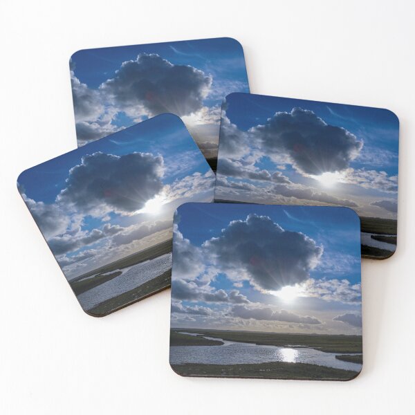 Item preview, Dutch polder view with beautiful clouds designed and sold by Anita van Gendt.