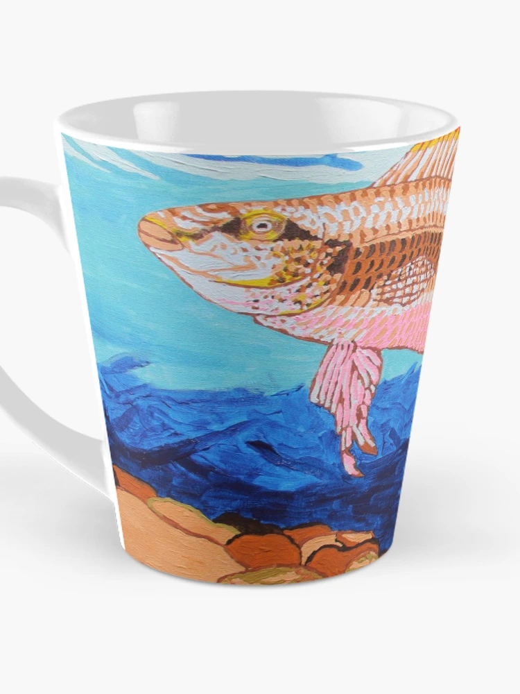 Thumbnail 3 of 4, Coffee Mug, Kribensis Fish designed and sold by RudyYoder.