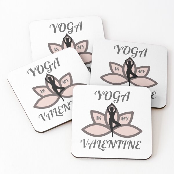 Item preview, Yoga is my valentine designed and sold by Simi2020.