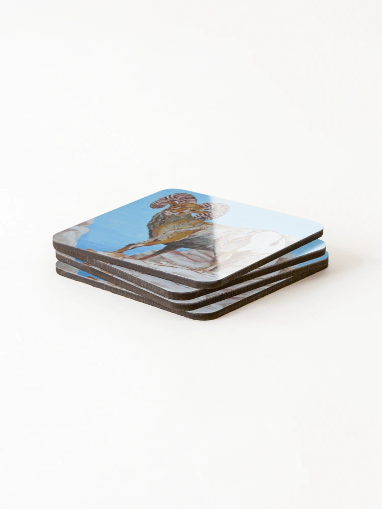 Thumbnail 4 of 5, Coasters (Set of 4), High Noon designed and sold by RudyYoder.