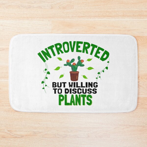 Item preview, Introverted But Willing To Discuss Plants designed and sold by Vladan Seva.