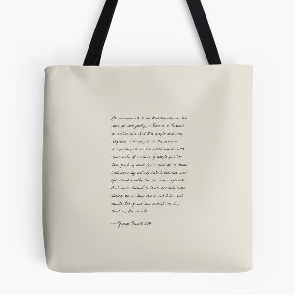 Item preview, ORWELL'S 1984 Handwritten Excerpt (II) designed and sold by JennieCarolina.
