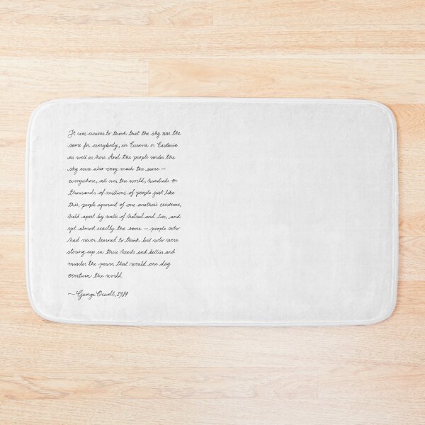 Item preview, ORWELL'S 1984 Handwritten Excerpt (II) designed and sold by JennieCarolina.