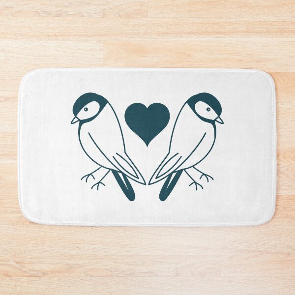 Item preview, Blue Tit Love - Birds Illustration designed and sold by TreacleMustard.