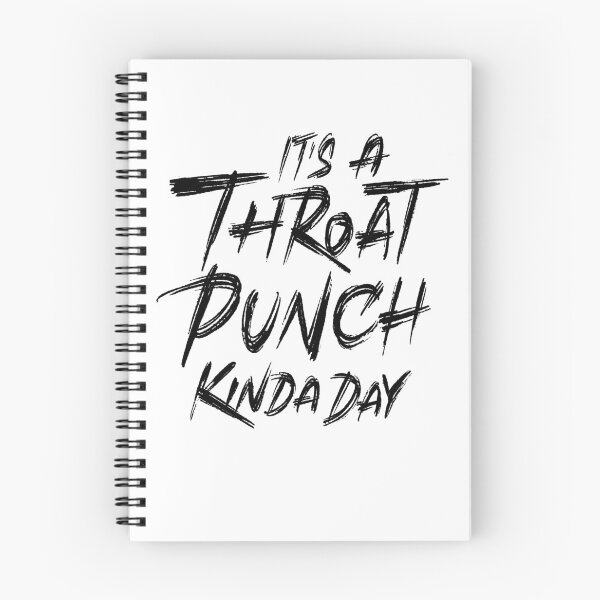 Item preview, It's A Throat Punch Kinda Day designed and sold by Zagach Letters.