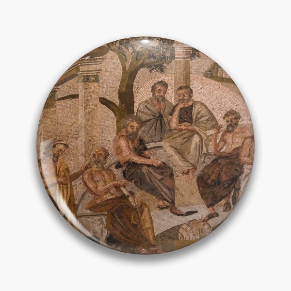 Aperçu de l'œuvre Mosaïque de l'Académie de Platon créée et vendue par ClassicalGreece.