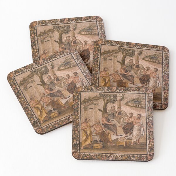 Item preview, Plato's Academy Mosaic designed and sold by ClassicalGreece.