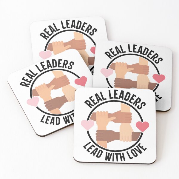 Item preview, Real Leaders Lead With Love designed and sold by GravitiTees.
