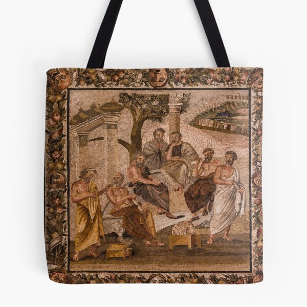 Item preview, Plato's Academy Mosaic designed and sold by ClassicalGreece.