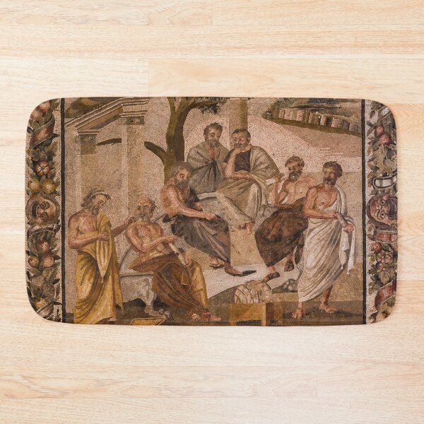 Item preview, Plato's Academy Mosaic designed and sold by ClassicalGreece.