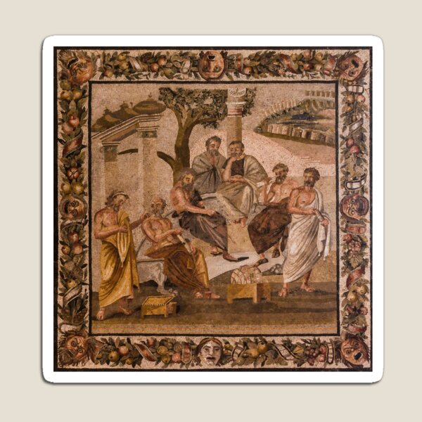 Item preview, Mosaico de la Academia de Platón designed and sold by ClassicalGreece.