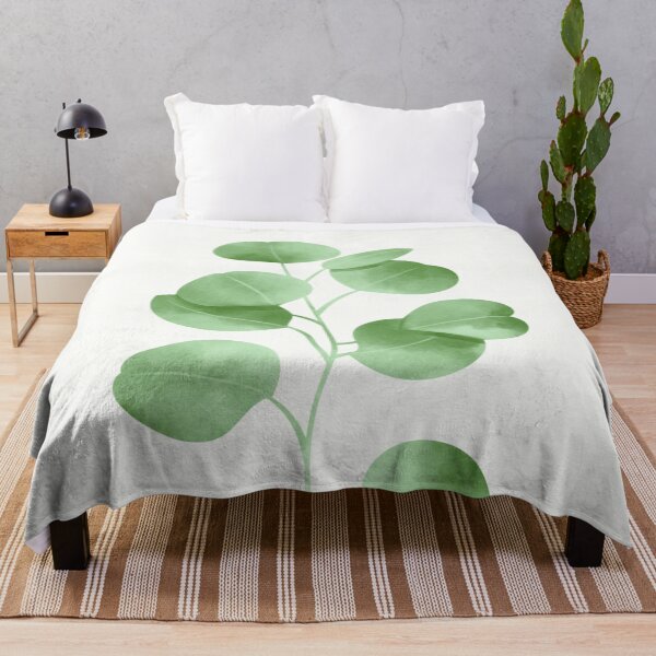 Item preview, Classic green white leaves designed and sold by Luna-shop16.