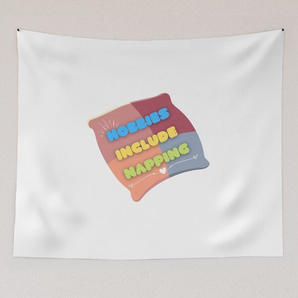 Item preview, Hobbies Include Napping - funny quotes - gift for friends - naps lovers designed and sold by thekorean.