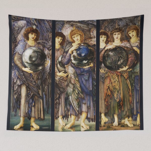 Item preview, DAYS OF CREATION ANGELS First, Second and Third Day by Edward Burne Jones designed and sold by BulganLumini.